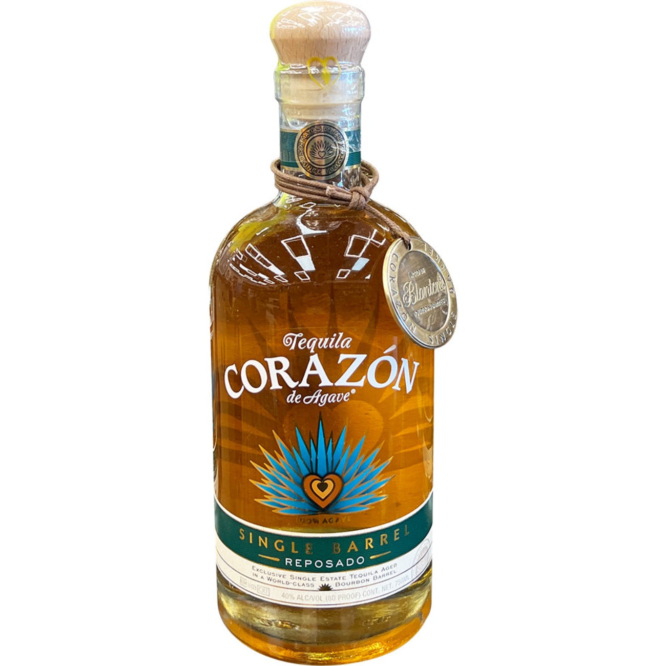 Corazón Reposado Tequila – Blanton’s Barrel Aged – Single Barrel