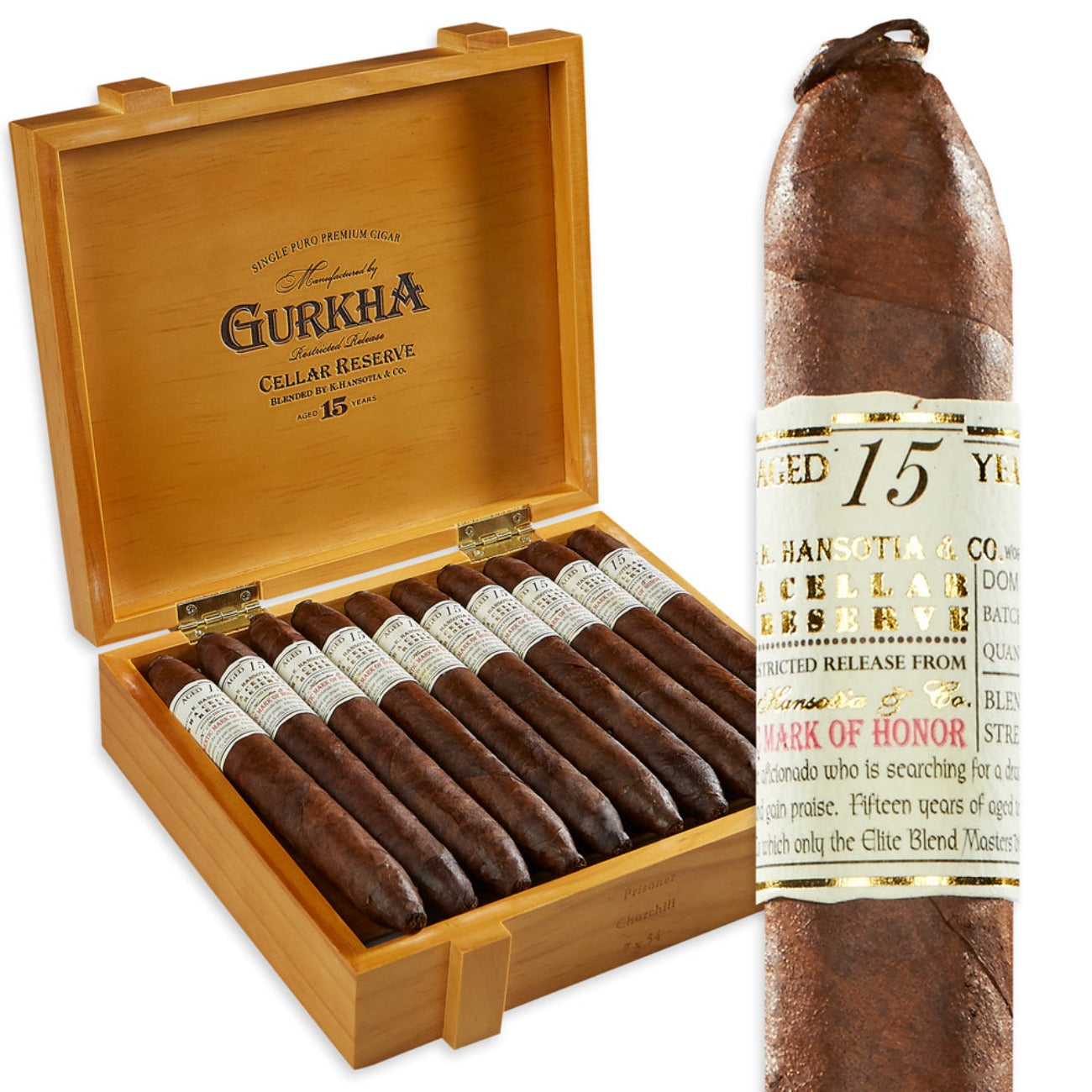 Gurkha Cellar Reserve 15 Year Cigar – Single