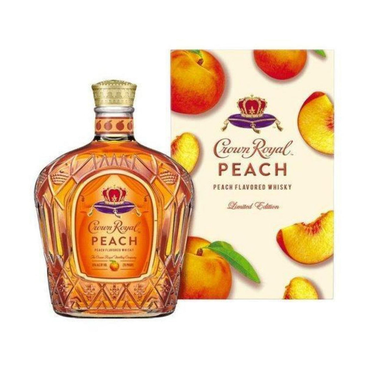 Crown Royal Peach Flavored Whisky – 750ml