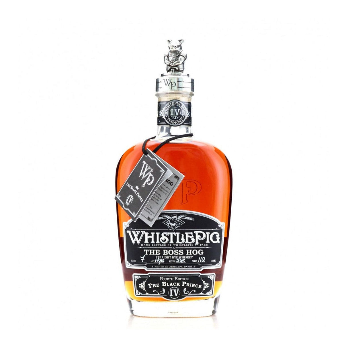 WhistlePig The Boss Hog IV “The Black Prince” Rye Whiskey – 750ml