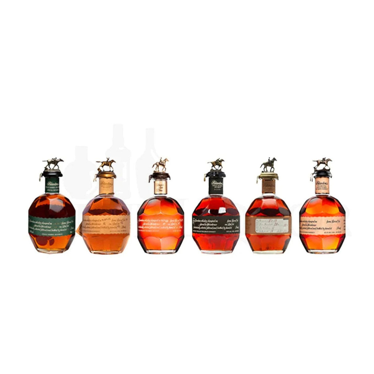 Blanton's 6 Bottle Collector’s Bundle – Original, Special Reserve, Gold, Straight From The Barrel, Takara Red & Takara Black