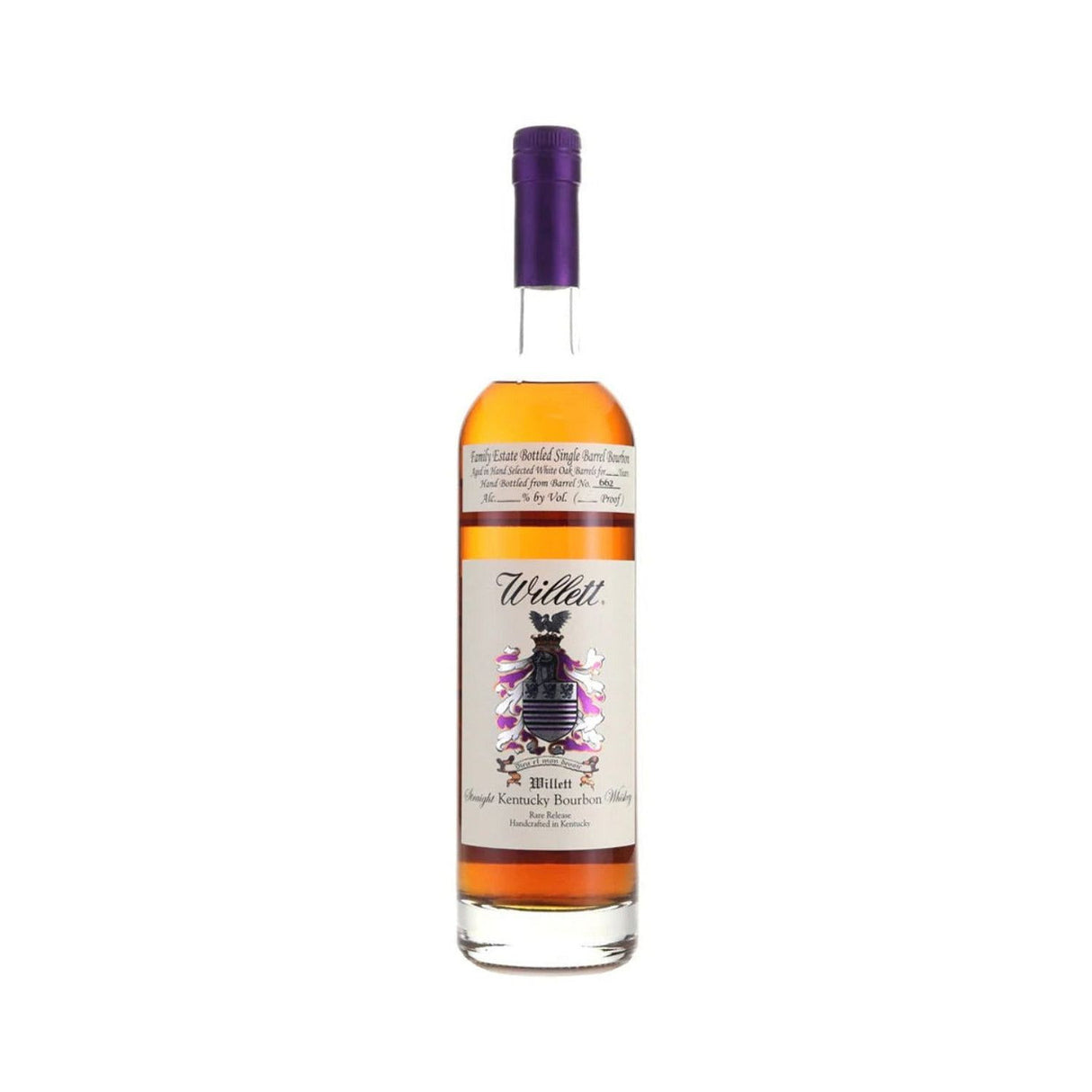 Willett Family Estate 10 Year Single Barrel Bourbon – 750ml