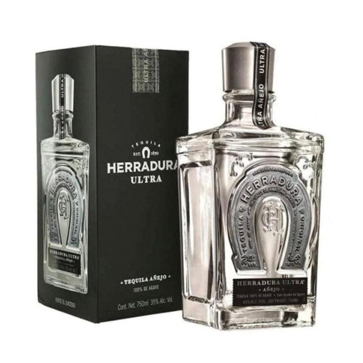 Herradura Ultra Cristalino Tequila – 750ml – Top Bourbon