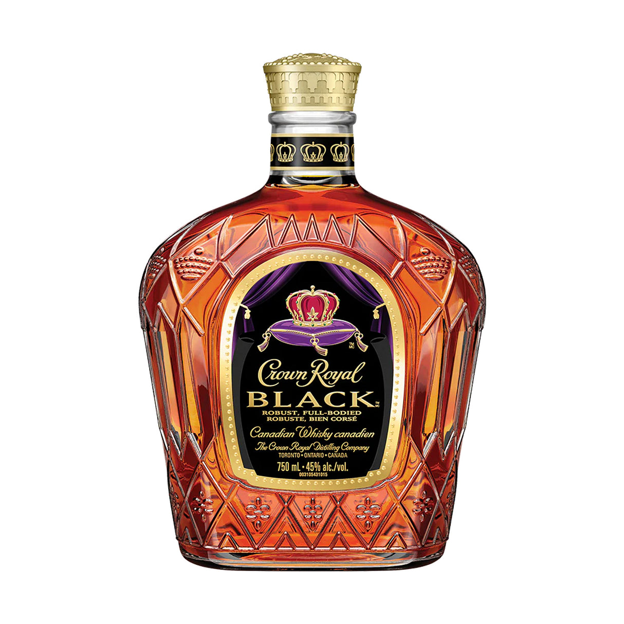 Crown Royal Black Whisky – 750ml