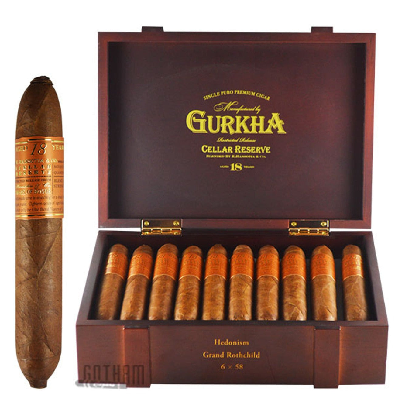 Gurkha Cellar Reserve 18 Year Cigar – Single