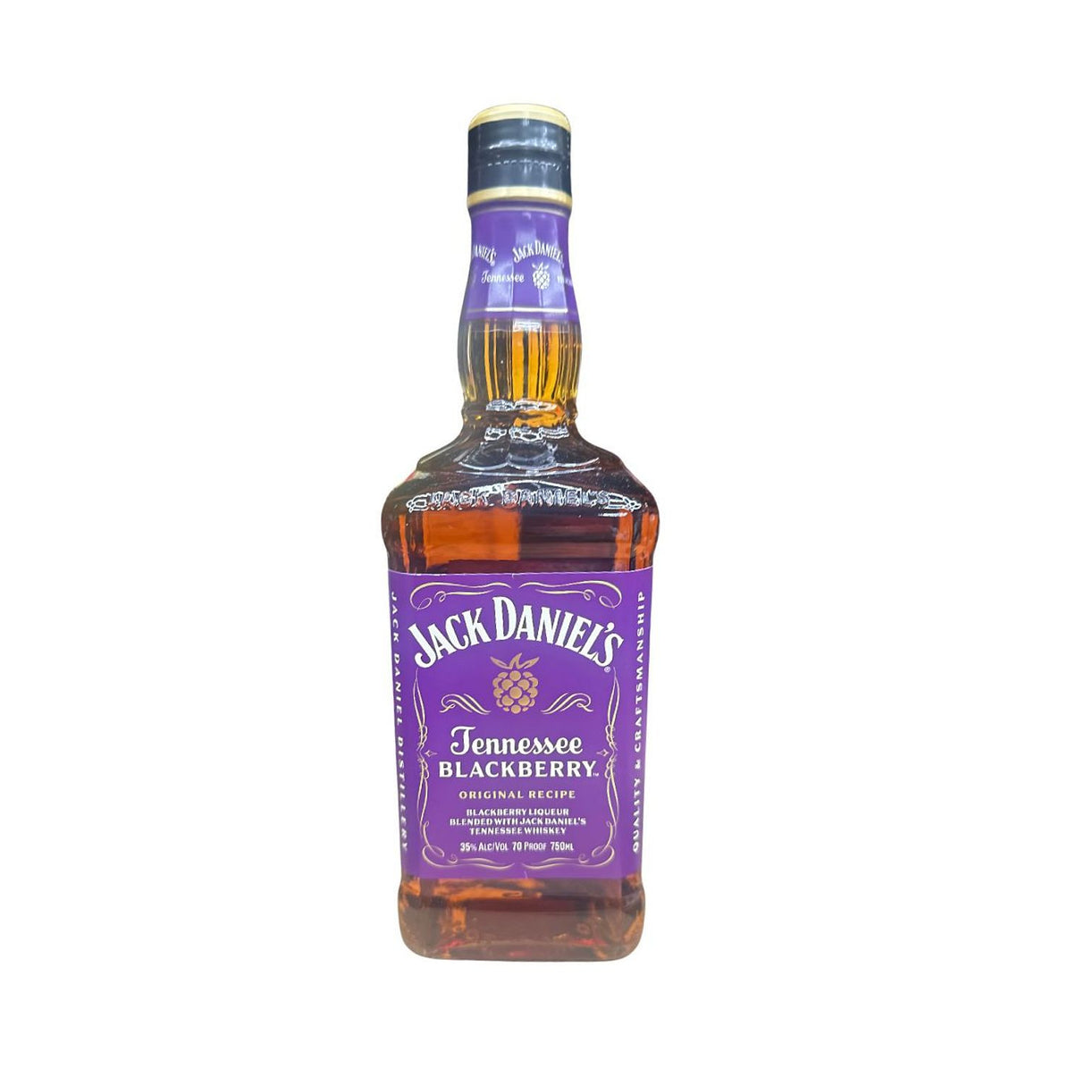Jack Daniel's Tennessee Blackberry Whiskey Liqueur – 750ml