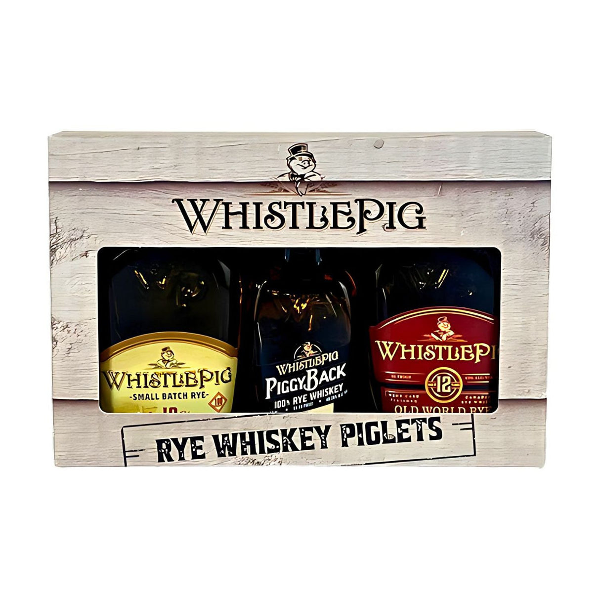 WhistlePig "Rye Whiskey Piglets" Assortment Pack - 50ml