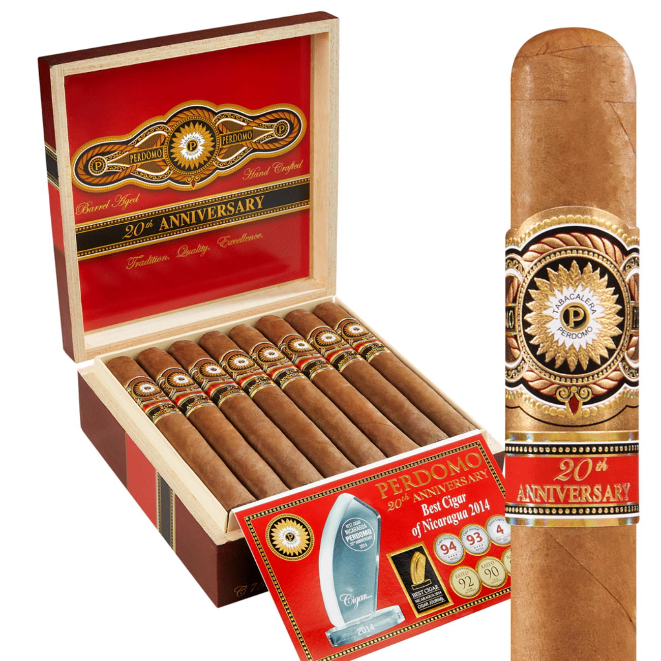 Perdomo 20th Anniversary Churchill Cigar – Single