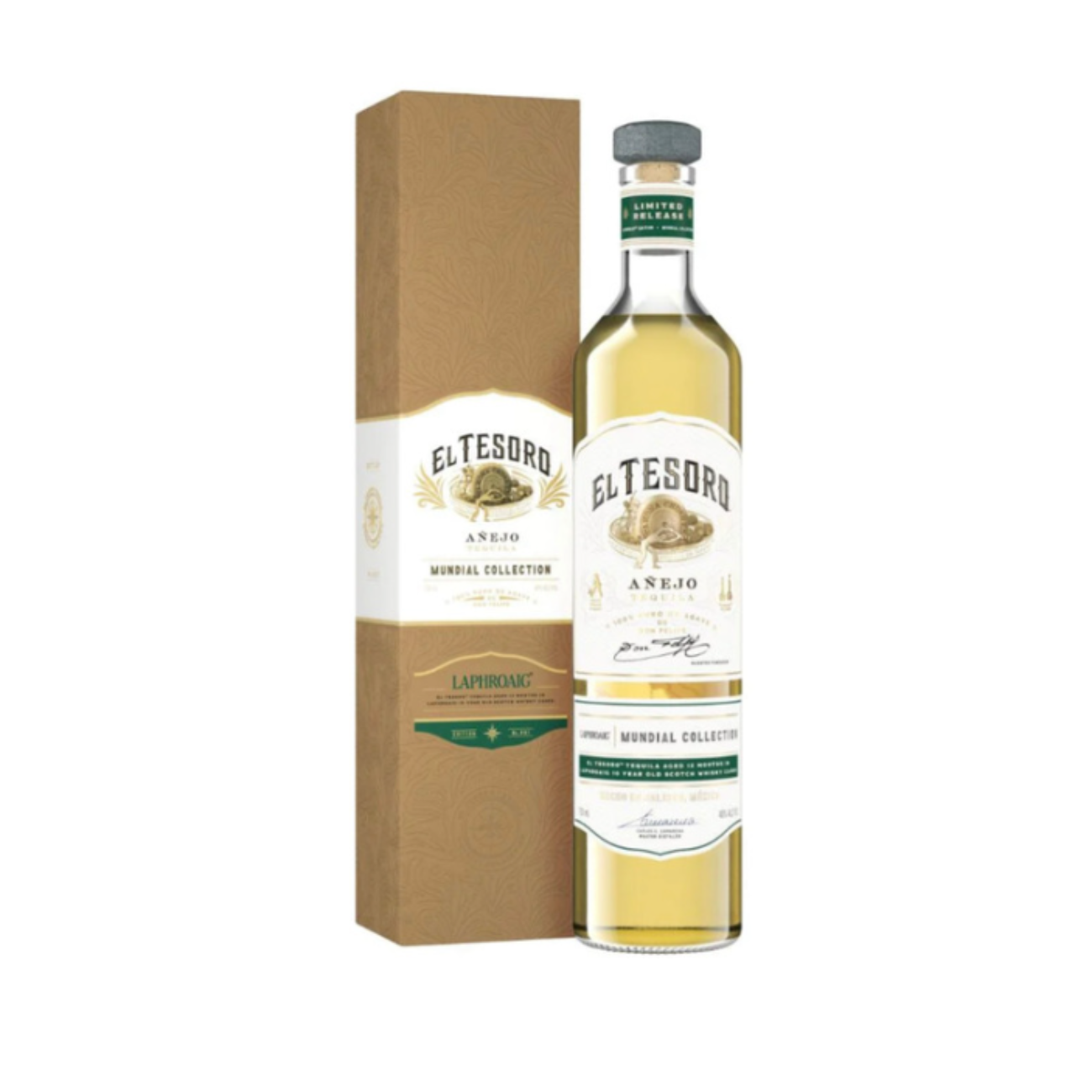 El Tesoro Laphroaig Edition Mundial Collection Tequila – 750ml