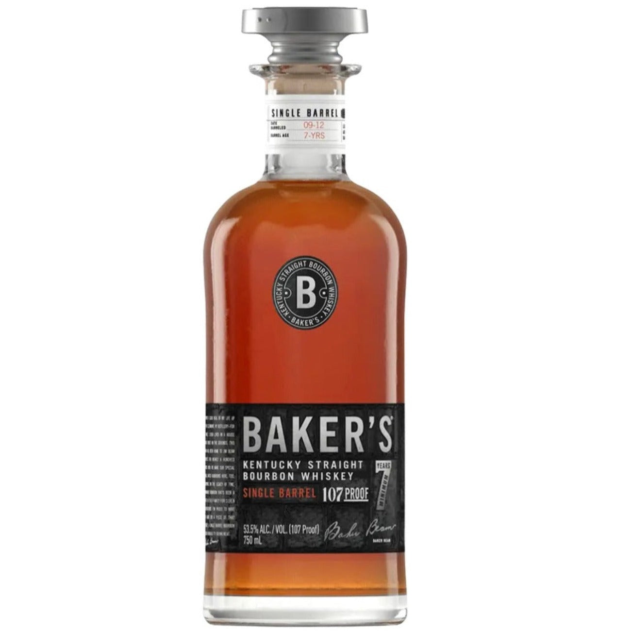 Baker’s 7 Year Single Barrel Bourbon Whiskey – 750ml