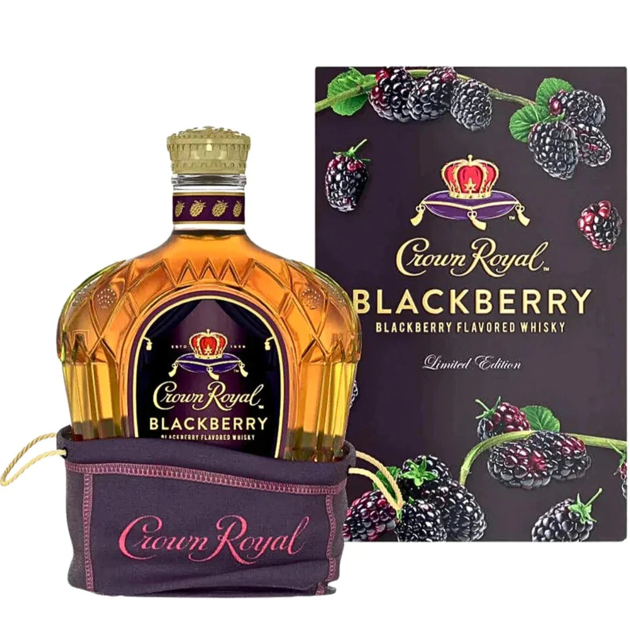 Crown Royal | Blackberry | Canadian Whiskey 750ml