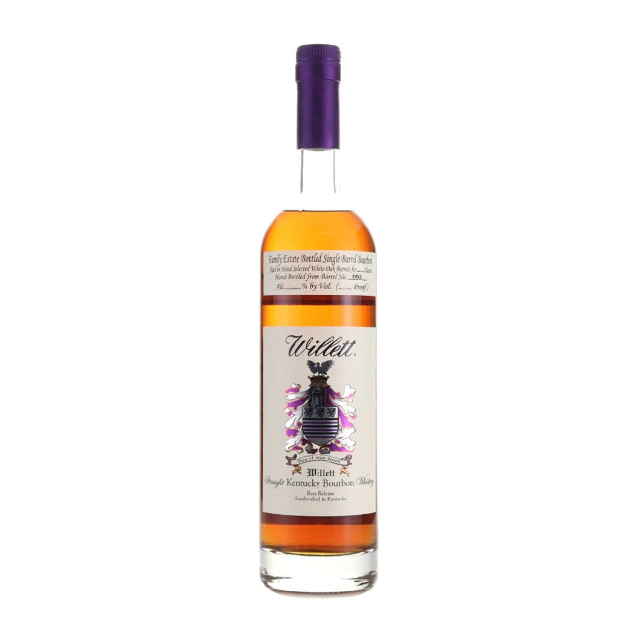 Willett Family Estate 10 Year Single Barrel Bourbon – 750ml