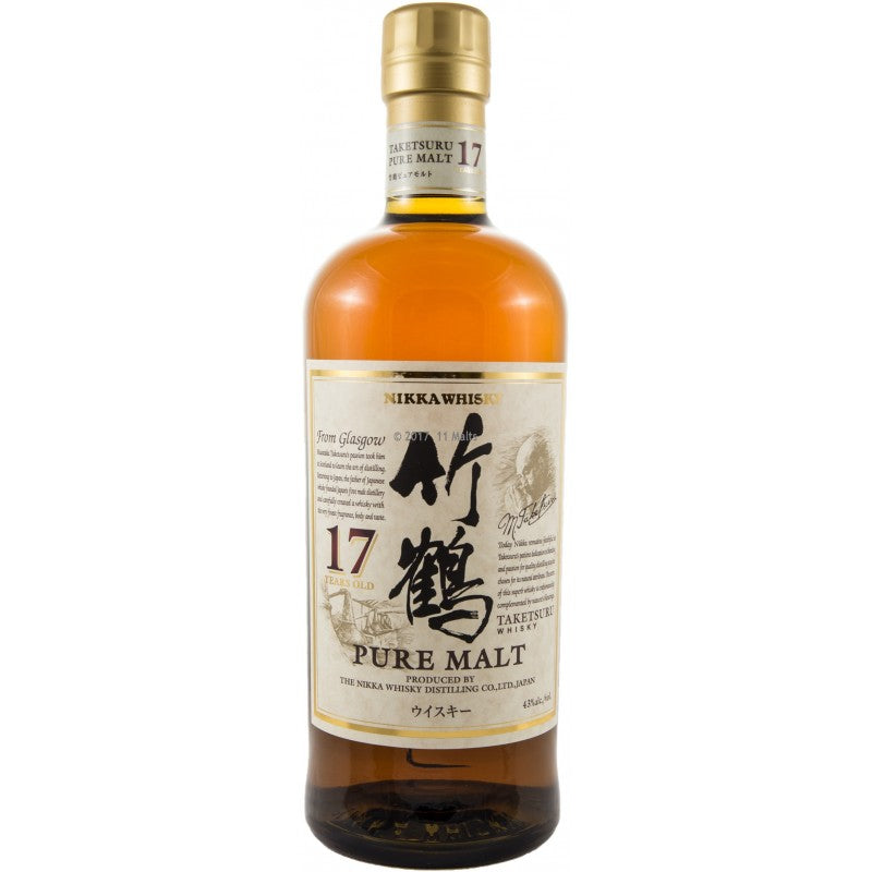 Nikka Taketsuru 17 Year Pure Malt Japanese Whisky – 750ml