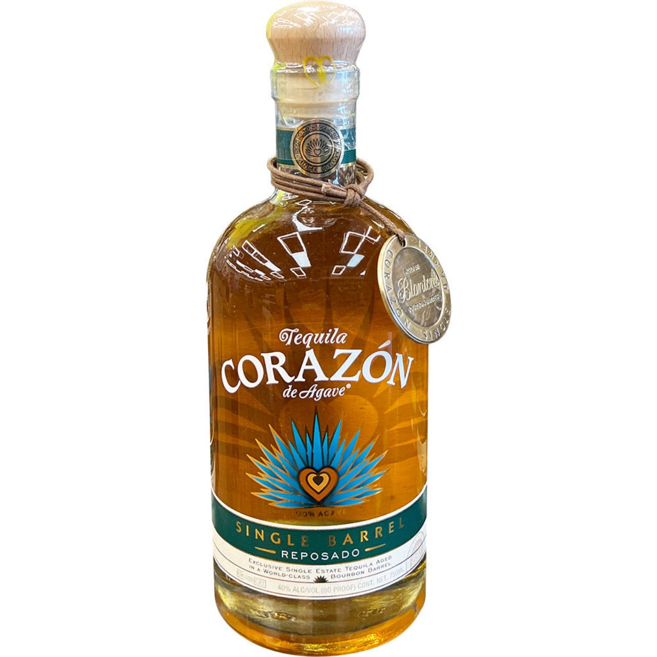 Corazón Tequila Aged in Blanton’s Barrels – 750ml