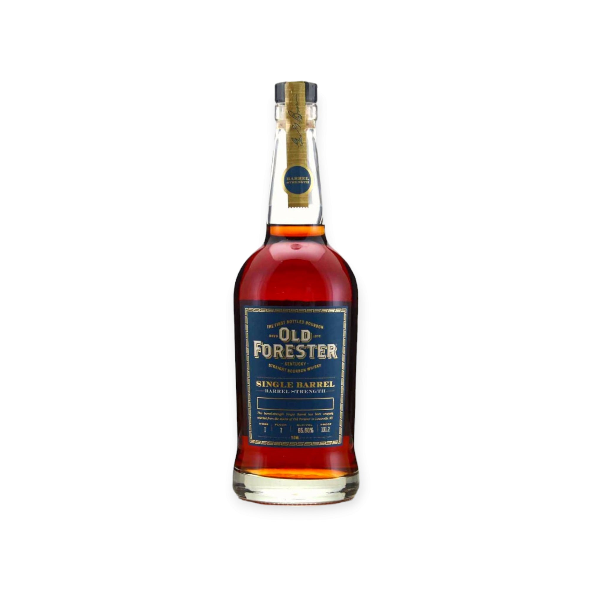 Old Forester Single Barrel Barrel Strength Bourbon – 750ml