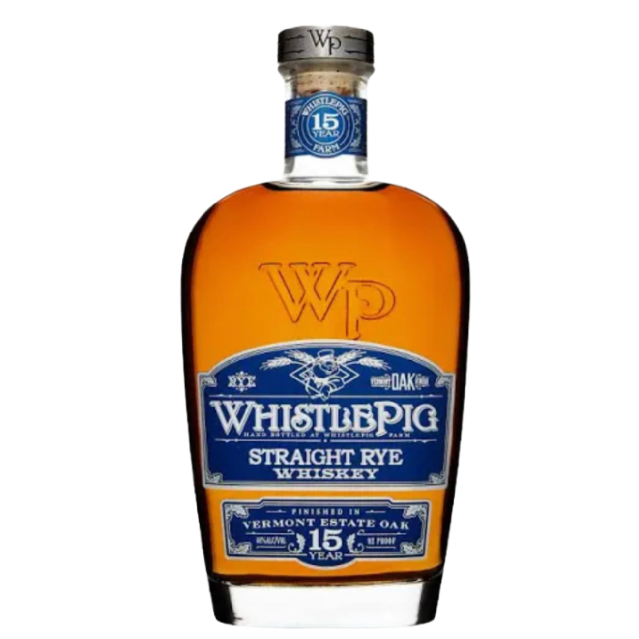 WhistlePig 15 Year Estate Oak Rye Whiskey – 750ml