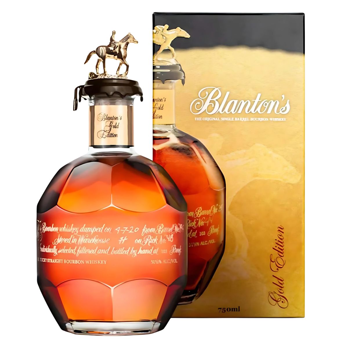Blanton’s Gold Edition Single Barrel Bourbon – 750ml (U.S. Release)