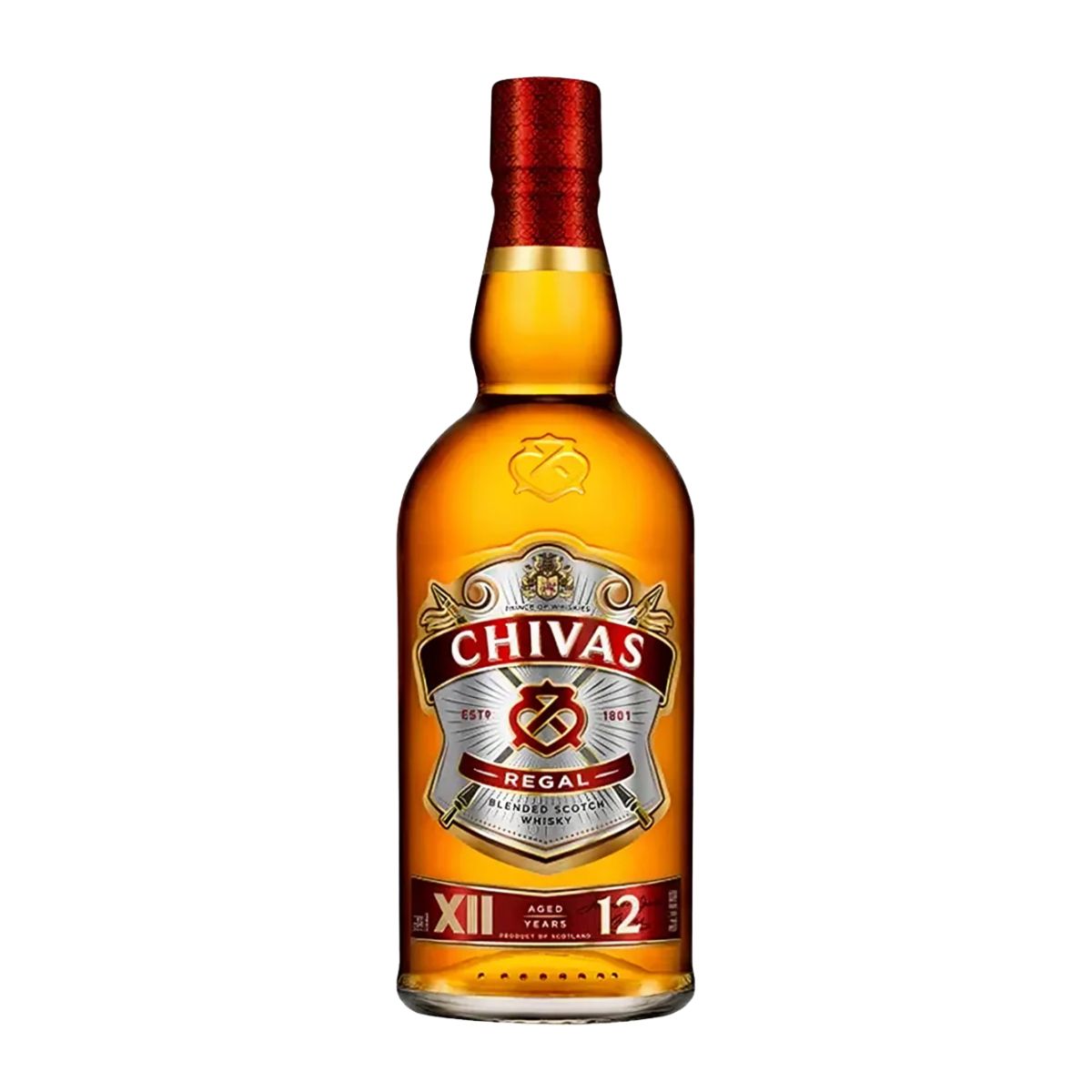 Chivas Regal 12 Year Blended Scotch Whisky – 750ml