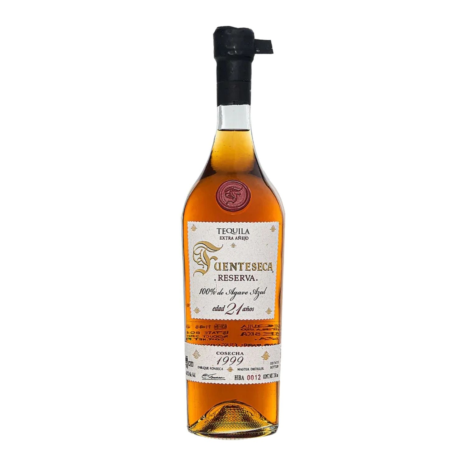 Fuenteseca Reserva Extra Añejo 21 Year Tequila 750ml – engraved and collector-ready from Top Bourbon