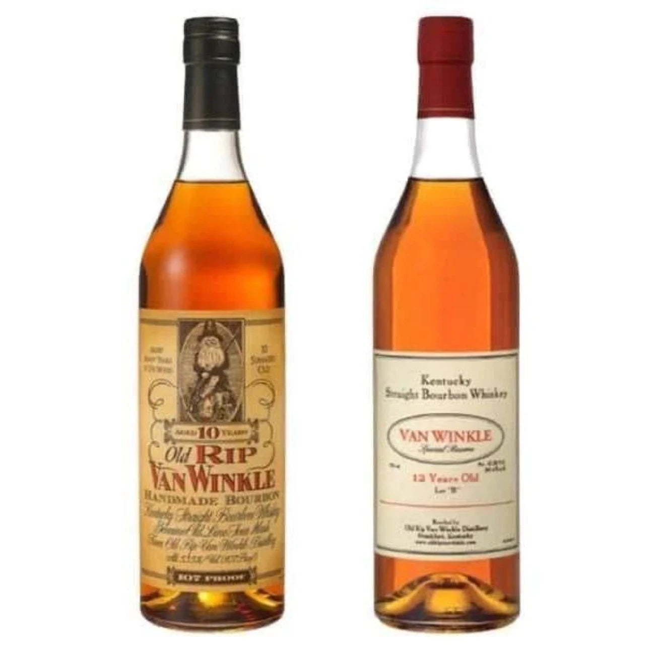 Pappy Van Winkle Duo – Old Rip 10 Year & Special Reserve 12 Year Lot B – 2 x 750ml