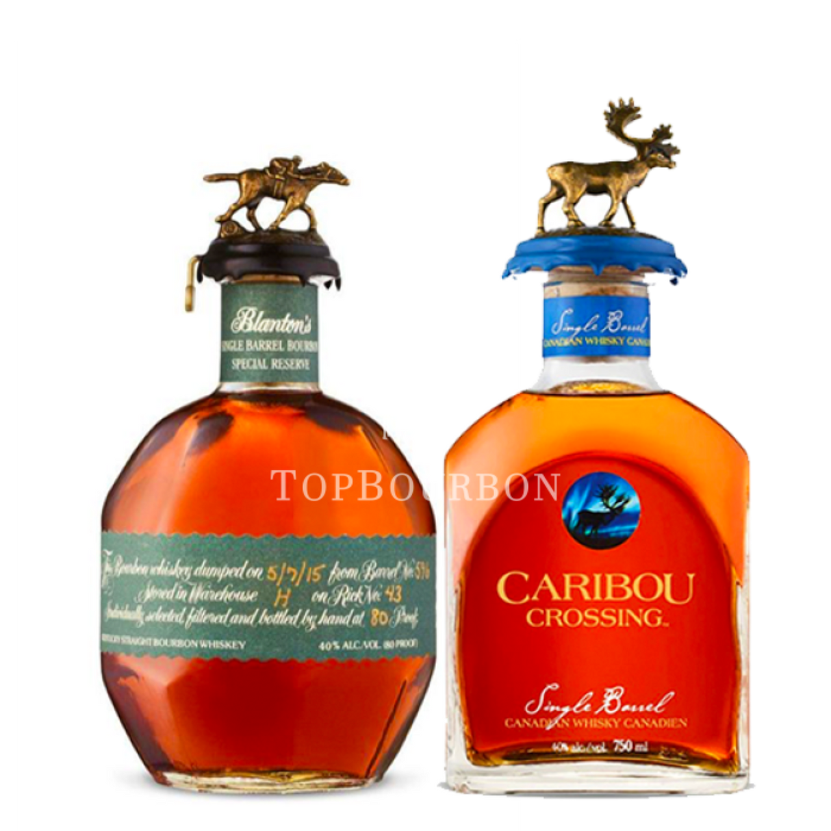 Bundle | Blanton's Special Reserve + Caribou Crossing - Top Bourbon