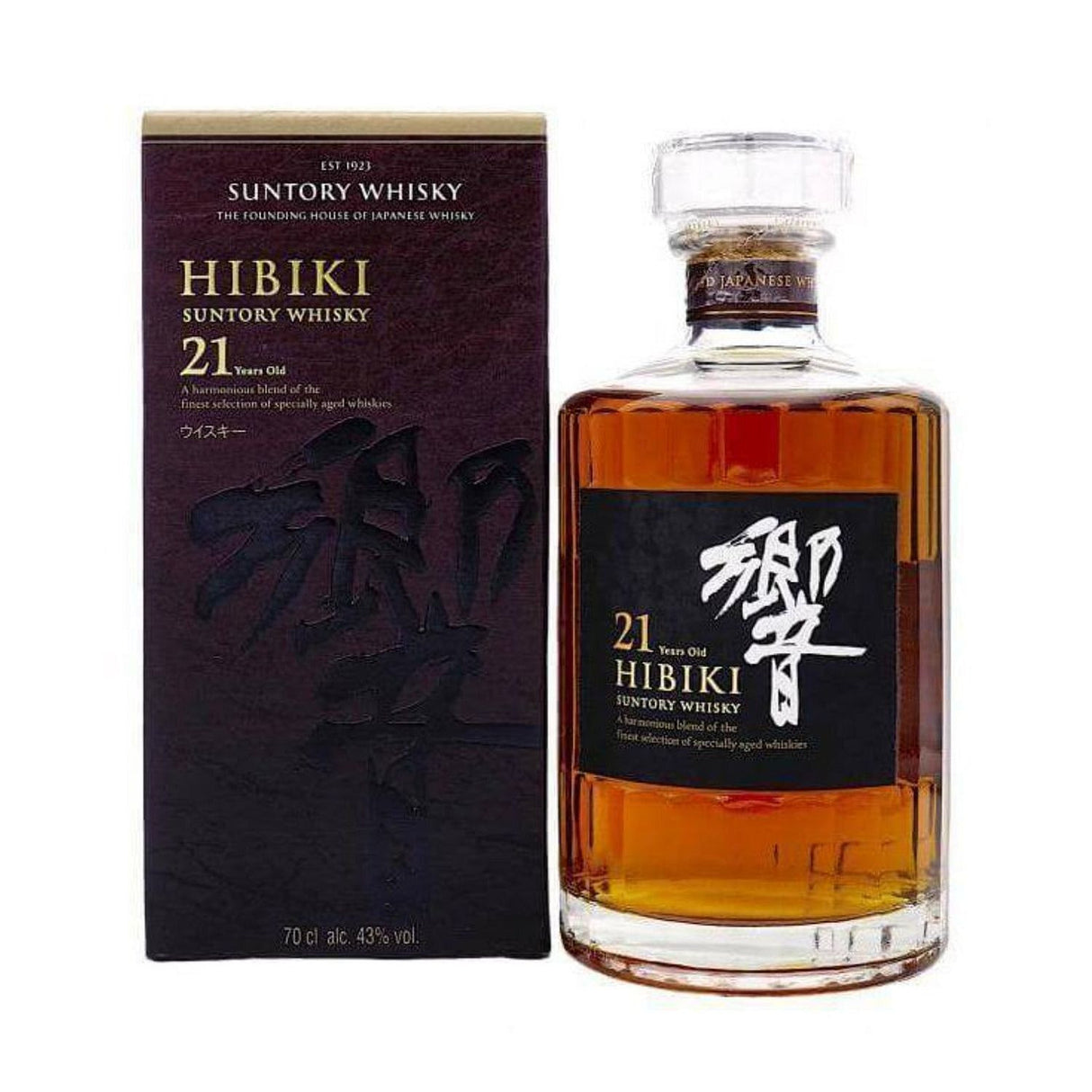 Hibiki 21 Year Japanese Whisky – 700ml
