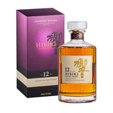 Hibiki 12 Year Japanese Whisky - 700ml bottle