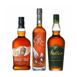 Buffalo Trace Home Bar Bundle - 3 Essential Bourbon Bottles - 750ml