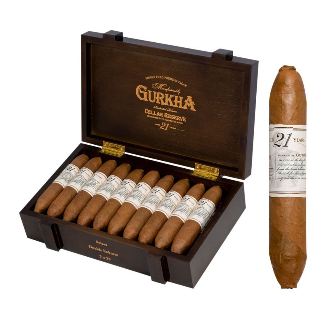 Gurkha Cellar Reserve 21 Year Cigar – Single