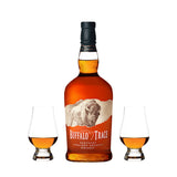 Buffalo Trace Bourbon Gift Set - 750ml Bottle + 2 Glencairn Glasses