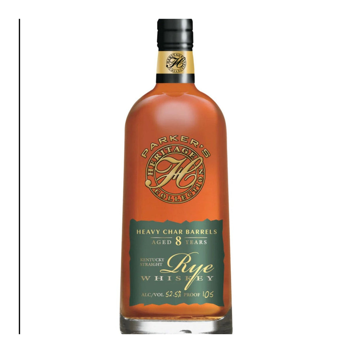 Parker’s Heritage Collection Heavy Char Rye Whiskey 8 Year – 750ml