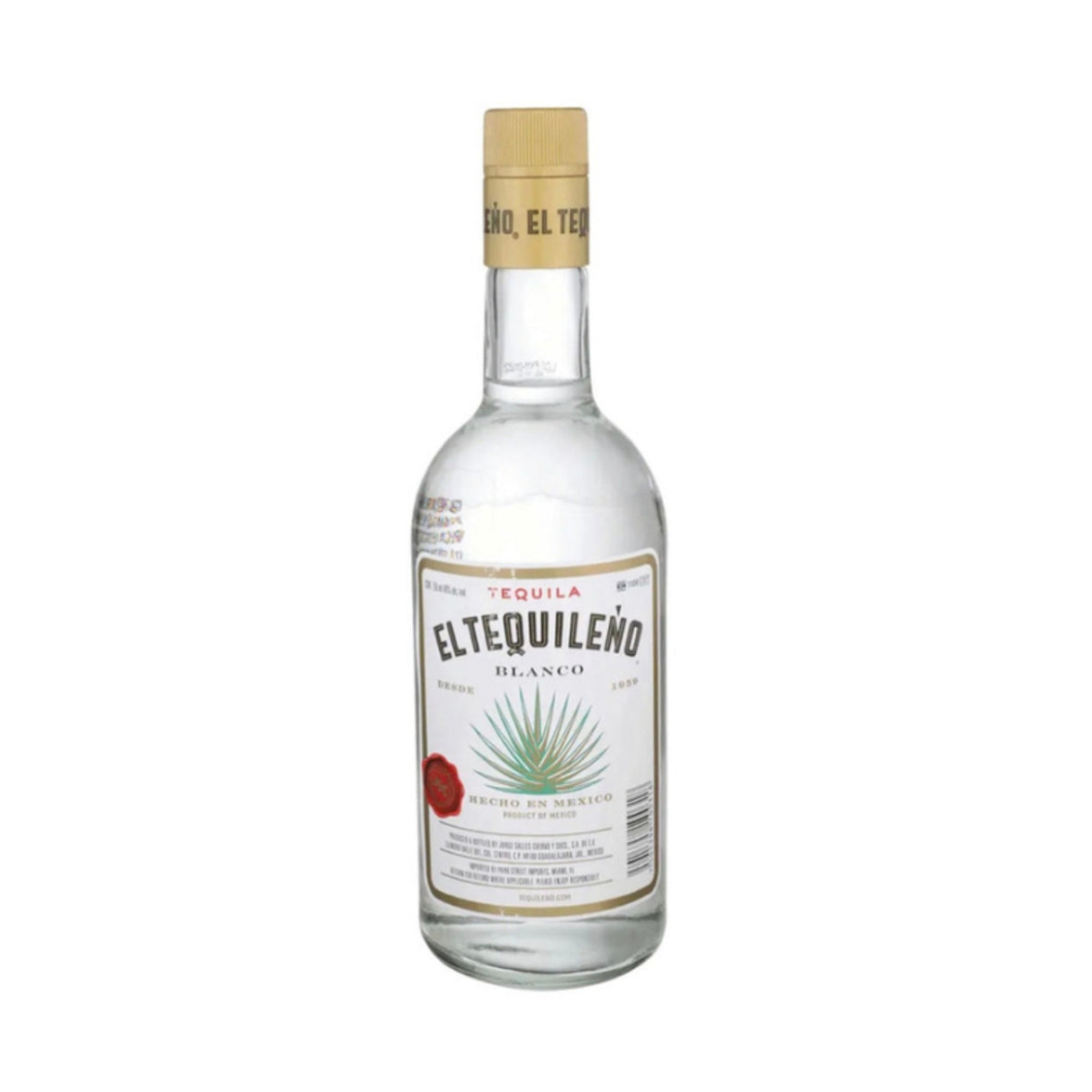 El Tequileño Blanco Tequila – 750ml