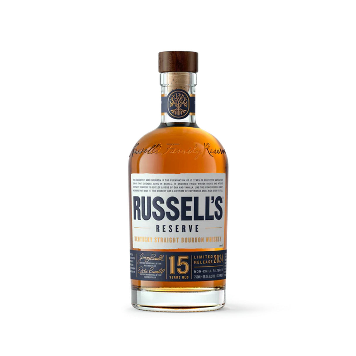 Russell’s Reserve 15 Year Bourbon – Limited Release 2024 – 750ml