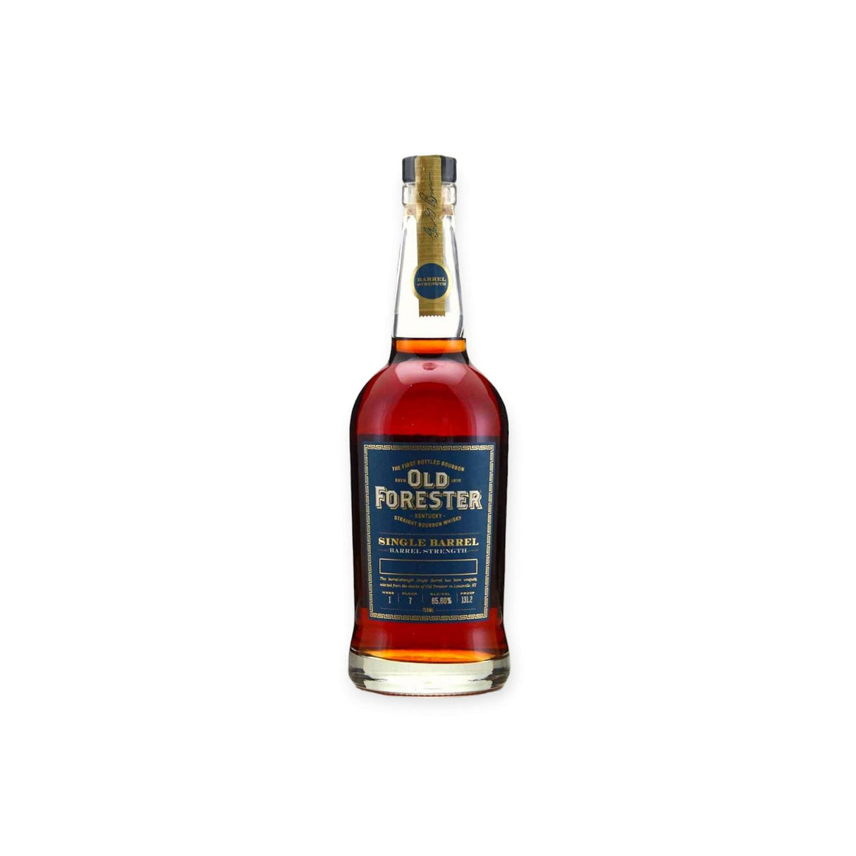 Old Forester Single Barrel Barrel Strength Bourbon – 750ml