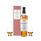 The Macallan 15 Year Double Cask Gift Set with Glencairn Glass - 750ml