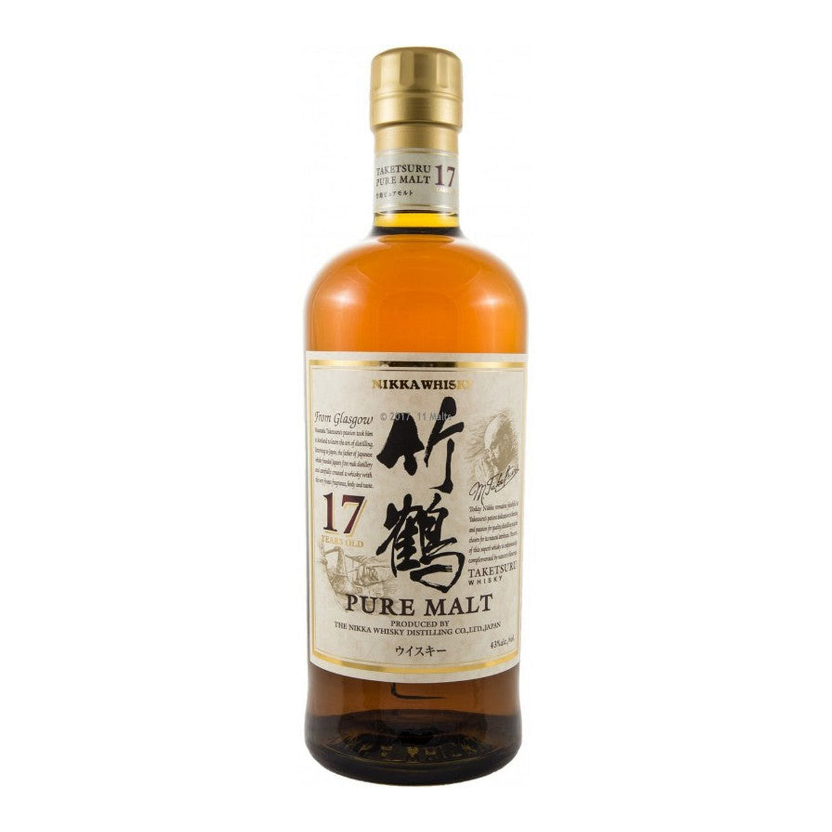Nikka Taketsuru 17 Year Pure Malt Japanese Whisky – 750ml