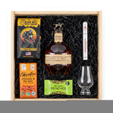 Blanton's Single Barrel Bourbon Gift Crate – Glencairn Glass, Montecristo Cigar & Gourmet Pairings (750ml)