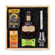 Blanton's Single Barrel Bourbon Gift Crate - Glencairn Glass, Montecristo Cigar & Gourmet Treats
