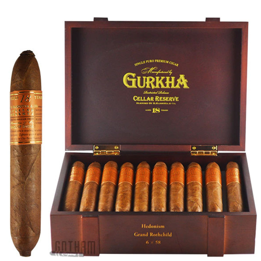 Gurkha Cellar Reserve 18 Year Cigar – Single