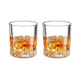 Old-Fashioned Whiskey Glasses – Set of 2, 10oz Premium Lead-Free Crystal