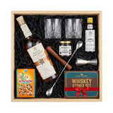 Basil Hayden's Old-Fashioned Wooden Gift Crate – Bourbon, Glasses, Bitters & Bar Tools