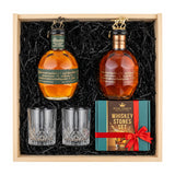 Blanton's Gold & Special Reserve Gift Crate – Bourbon, Glasses & Whiskey Stones (International Release)