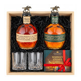 Blanton's Original & Special Reserve Gift Crate – Bourbon, Glasses & Whiskey Stones