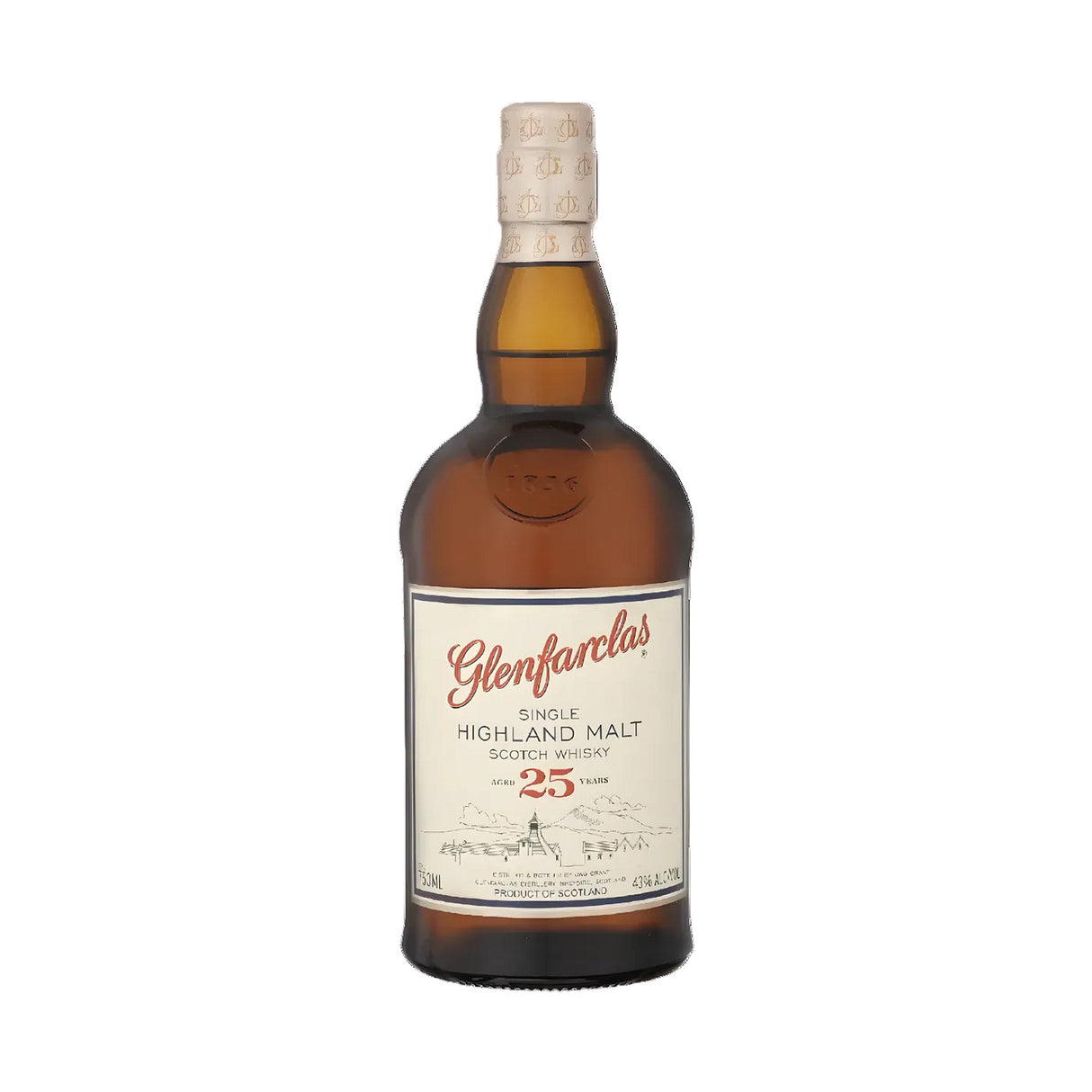 Glenfarclas 25 Year Single Malt Scotch Whisky (750ml)