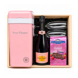 Veuve Clicquot Brut Rose Champagne Gift Crate with Cooler 750ml - Premium Gift Selection