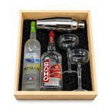 Grey Goose La Poire Skinny Lychee Martini Gift Set 750ml - Premium Gift Selection