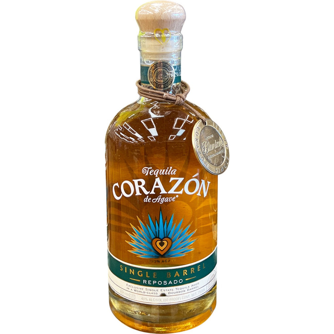 Corazon | Tequila Single Barrel Reposado Blanton’s Barrel Aged
