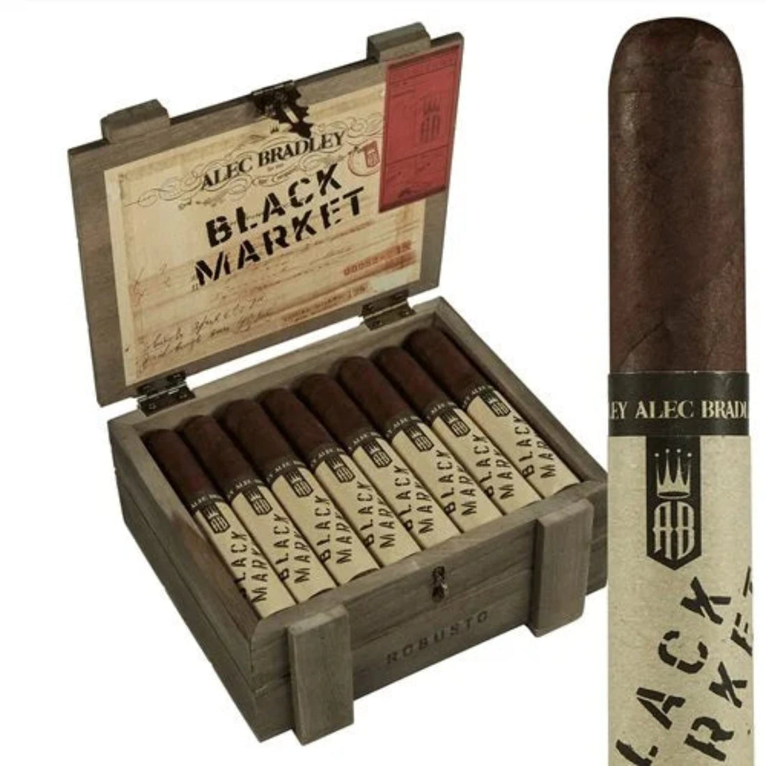 Alec Bradley Black Market Toro Cigar – Single