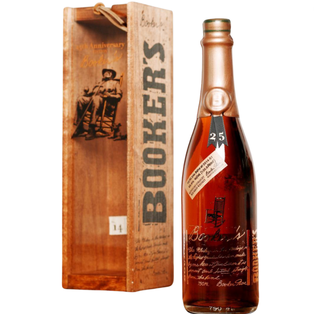 Booker’s 25th Anniversary Bourbon – Limited Edition – 750ml