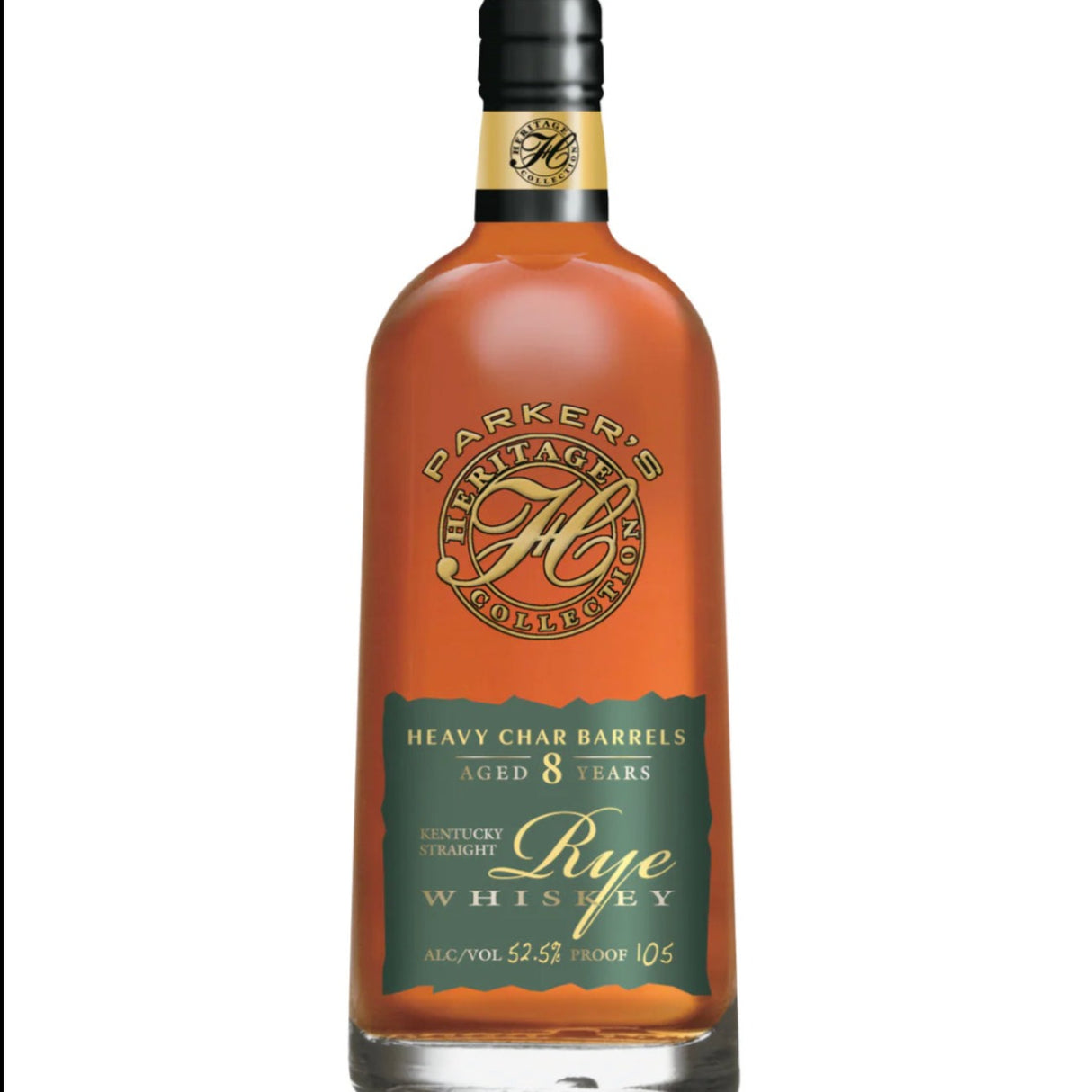 Parker’s Heritage Collection Heavy Char Rye Whiskey 8 Year – 750ml
